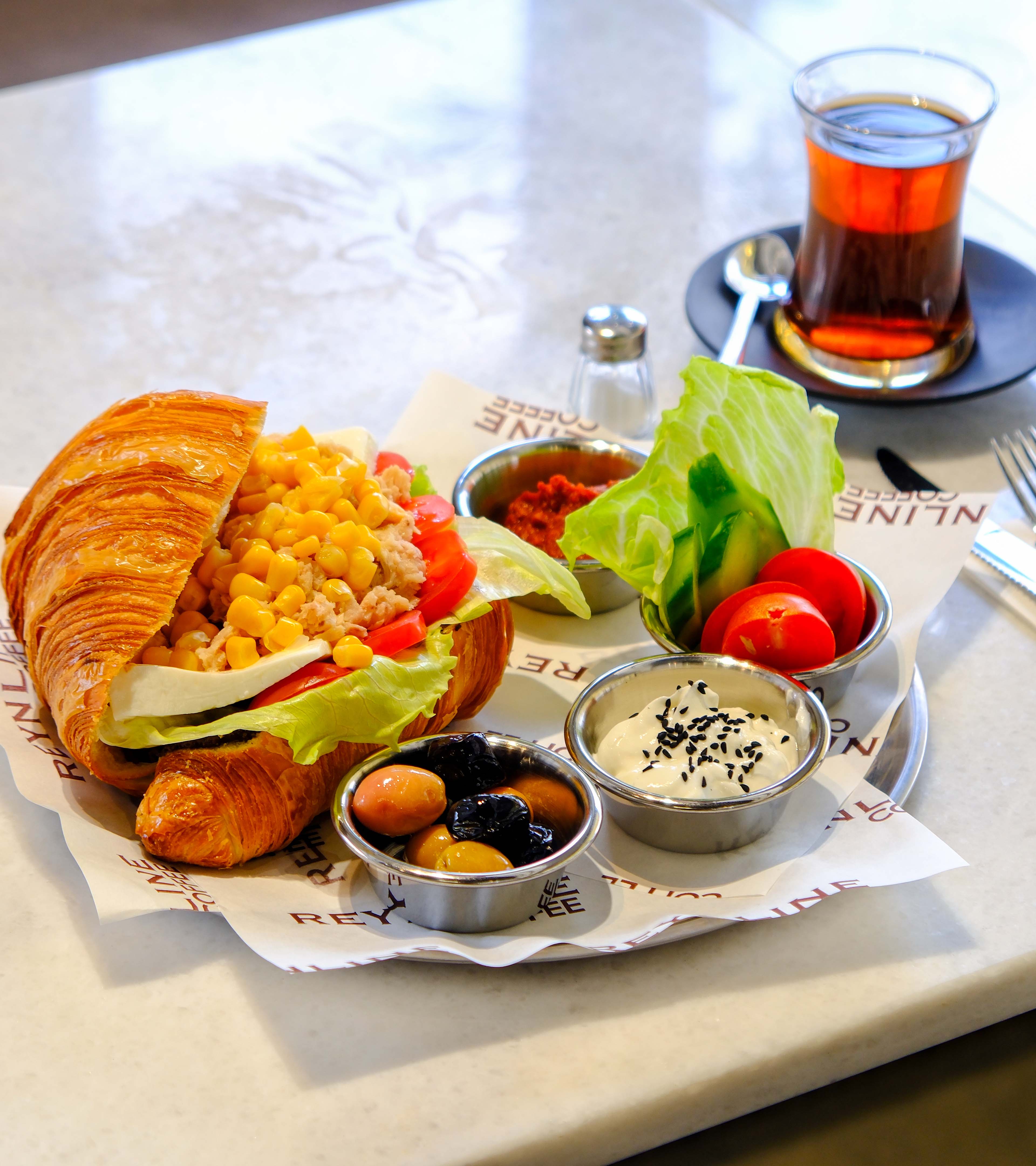 Ton Balıklı Kruvasan